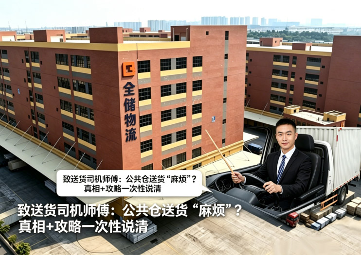 致送货司机师傅：公共仓送货“麻烦”？真相+攻略一次性说清